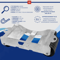 Wózek transportowy do lawety - udźwig 2250kg