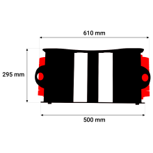 Wózek transportowy do lawety - udźwig 2250kg