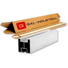 Profil aluminiowy do paneli fotowoltaicznych 40x40 Typ T 10cm