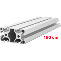 Profil konstrukcyjny aluminiowy 40x80 [8] R 150cm