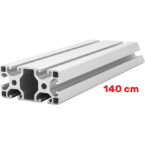 Profil konstrukcyjny aluminiowy 40x80 [8] R 140cm