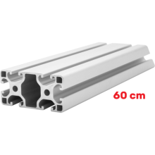 Profil aluminiowy konstrukcyjny 40x80 [8] R 60cm