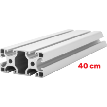 Profil aluminiowy konstrukcyjny 40x80 [8] R 40cm