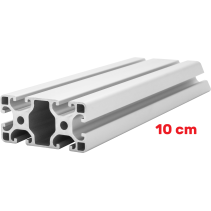 Profil aluminiowy konstrukcyjny 40x80 [8] R 10cm