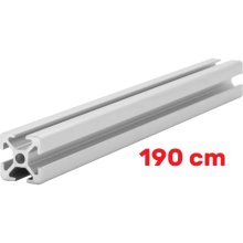 Profil konstrukcyjny aluminiowy 20x20 [5] R 190cm