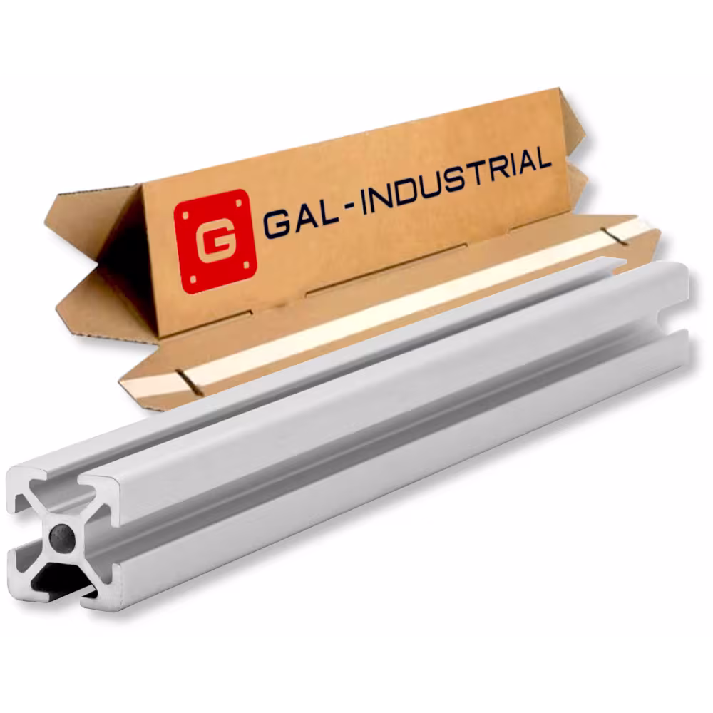Profil aluminiowy konstrukcyjny 20x20 [5] R 100cm