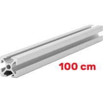 Profil aluminiowy konstrukcyjny 20x20 [5] R 100cm