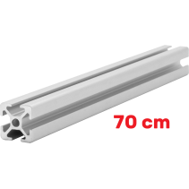 Profil aluminiowy konstrukcyjny 20x20 [5] R 70cm
