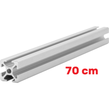 Profil aluminiowy konstrukcyjny 20x20 [5] R 70cm