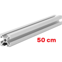 Profil aluminiowy konstrukcyjny 20x20 [5] R 50cm