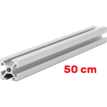 Profil aluminiowy konstrukcyjny 20x20 [5] R 50cm