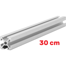 Profil aluminiowy konstrukcyjny 20x20 [5] R 30cm