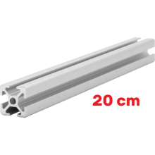 Profil aluminiowy konstrukcyjny 20x20 [5] R 20cm