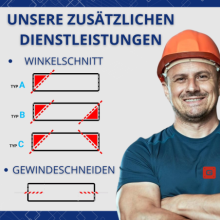 Profil konstrukcyjny aluminiowy 30x30 [8] R 160cm