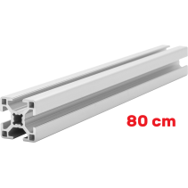 Profil aluminiowy konstrukcyjny 30x30 [8] R 80cm