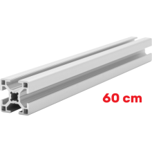 Profil aluminiowy konstrukcyjny 30x30 [8] R 60cm