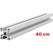 Profil aluminiowy konstrukcyjny 30x30 [8] R 40cm