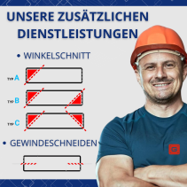 Profil konstrukcyjny aluminiowy 40x40 [8] R 110cm