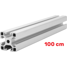 Profil aluminiowy konstrukcyjny 40x40 [8] R 100cm