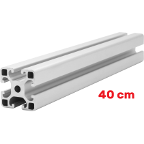 Profil aluminiowy konstrukcyjny 40x40 [8] R 40cm