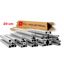 Profil aluminiowy konstrukcyjny 40x40 [8] R 20cm