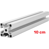 Profil aluminiowy konstrukcyjny 40x40 [8] R 10cm