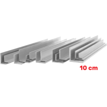 Kątownik aluminiowy 100x20x2mm