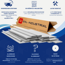 Płaskownik aluminiowy 25x5mm