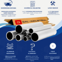 Rura okrągła aluminiowa 30x3mm fi30