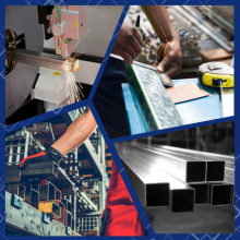 Rura aluminiowa kwadratowa 40x40x3mm