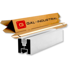 Profil aluminiowy fotowoltaika 40x40 Typu S 370cm