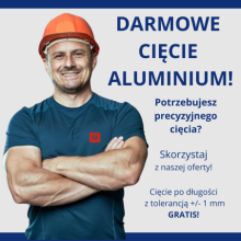 Profil aluminiowy fotowoltaika 40x40 Typ T 370cm