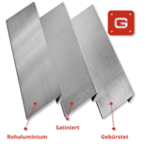 Kątownik Aluminiowy 40x40x2mm SATYNOWANY