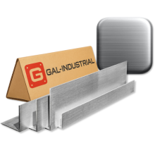 Kątownik Aluminiowy 30x15x2mm SZCZOTKOWANY