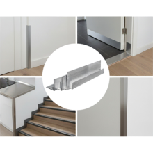 Kątownik Aluminiowy 30x15x2mm SZCZOTKOWANY