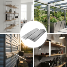 Płaskownik Aluminiowy 50x4mm SZCZOTKOWANY