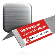 Kątownik Aluminiowy 20x20x3mm SZCZOTKOWANY