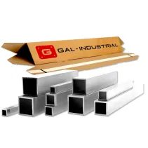 Rura Prostokątna Aluminiowa 20x15x2mm